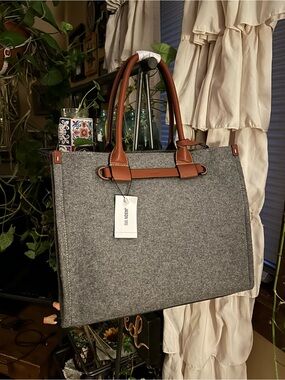 Jason Wu Grey Felt Tote Bag – NWT